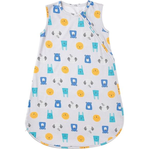 NWT Chuchu Puff Sleeveless Side Inverted Zipper Baby Sleeping Sack Size 18-24M - Picture 2 of 8
